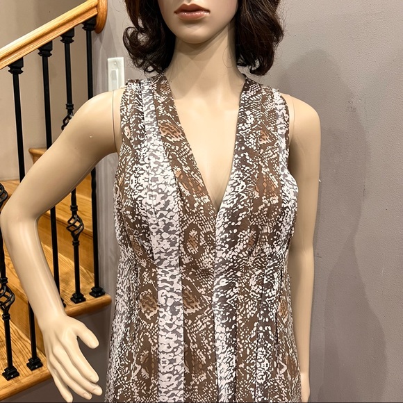 BOSTON PROPER MAXI DRESS SIZE 10 - Picture 4 of 10